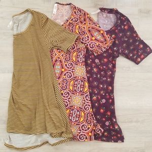 Lularoe Perfect Tee x3